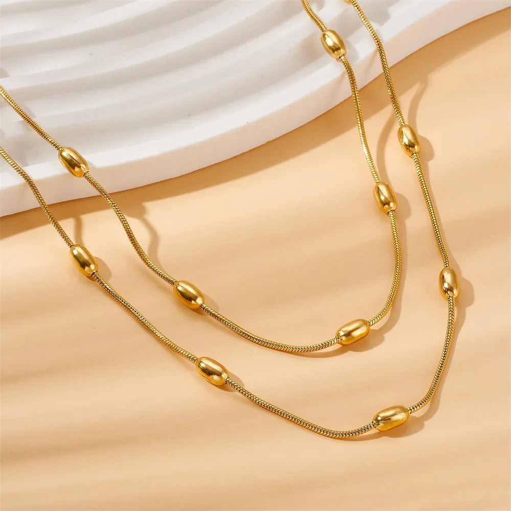 Women's Multi Layer Rope Necklace