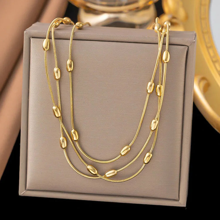 Women's Multi Layer Rope Necklace