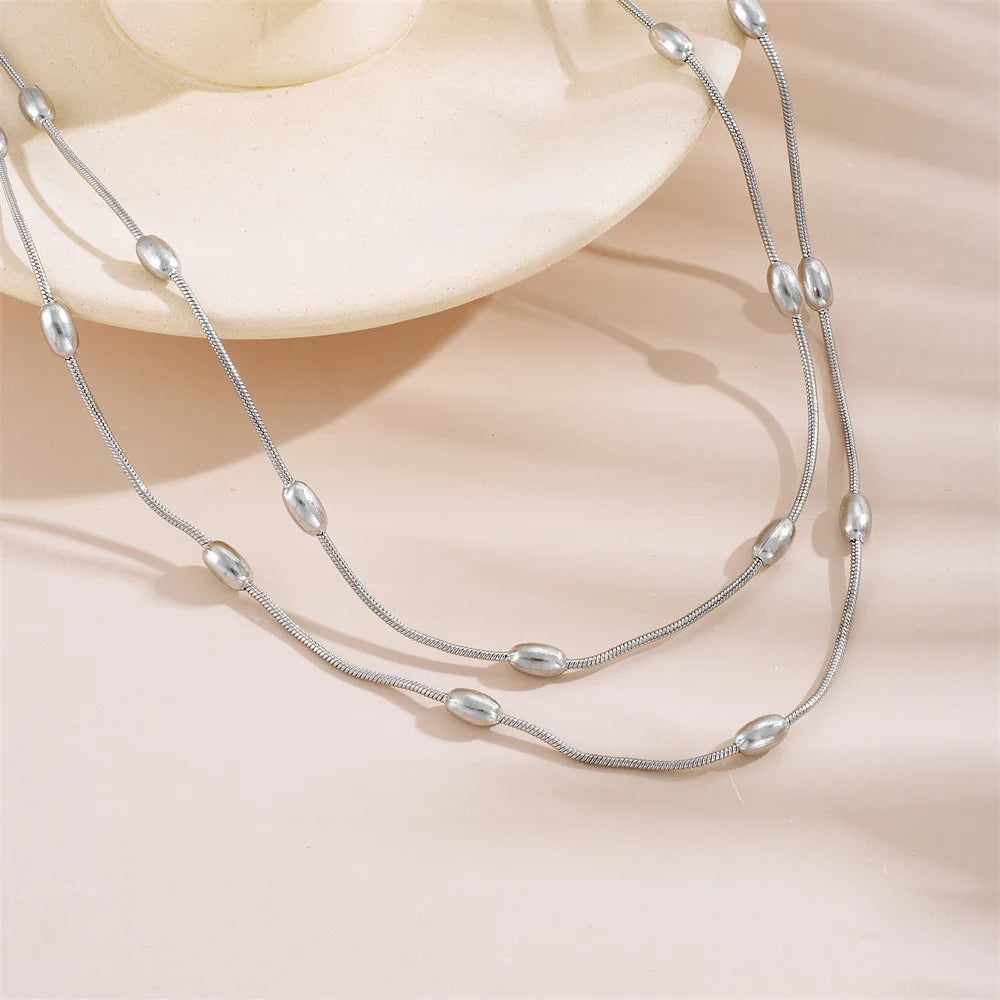 Women's Multi Layer Rope Necklace